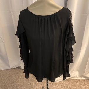 Ann Taylor Black Blouse